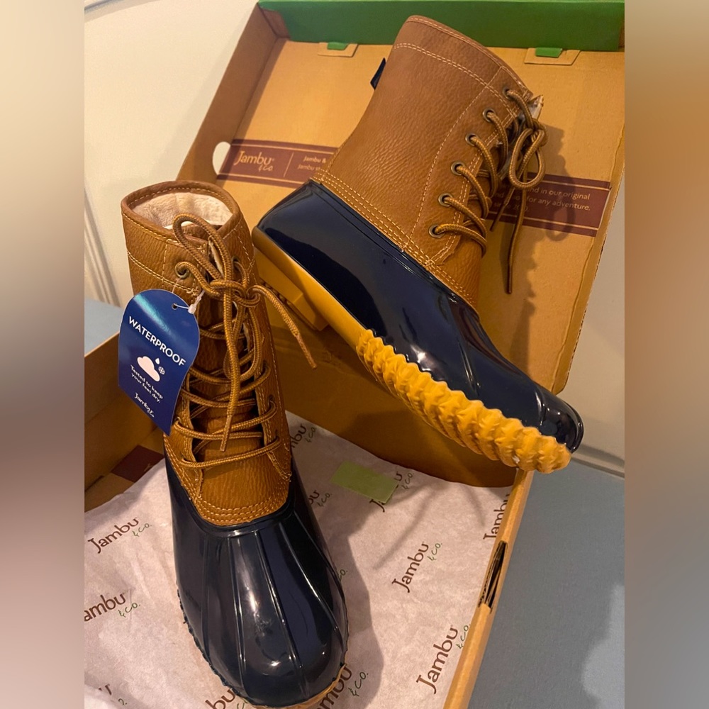 Jamb&Co NIB Waterproof Boots Sz 8
